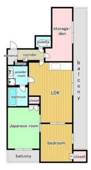 プランドールの間取り画像