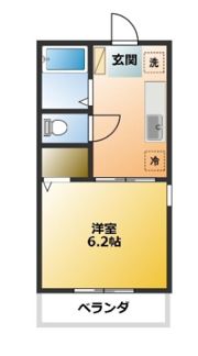 セントラルヒルズBの間取り画像