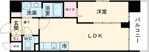VITA荒本の間取り画像