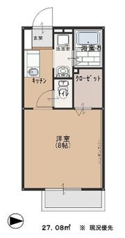 カルム国立の間取り画像