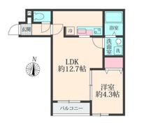 ミリアビタ前原の間取り画像