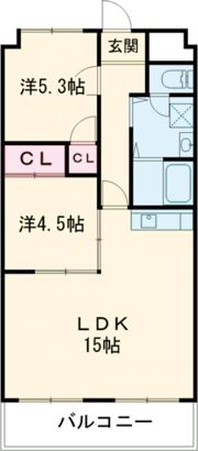 リバーサイド鈴鹿の間取り画像