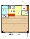 レーベルハイツの間取り画像