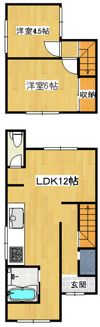 香西南町一戸建の間取り画像