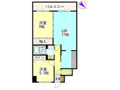 グリーンコート毘沙門の間取り画像