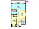 グリーンコート毘沙門の間取り画像