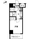 スカイコートヴィーダ五反田ウエストの間取り画像