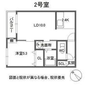 ヴェルクレスト中の島の間取り画像