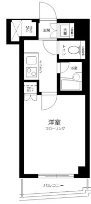 ルーブル高円寺伍番館の間取り画像