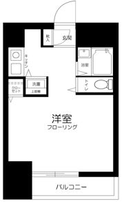 メゾン・ド・ヴィレ住吉の間取り画像