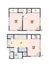 リノベ2階建て戸建・瑞江ハウス 2駅利用可の間取り画像