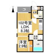 REGALEST浄心の間取り画像