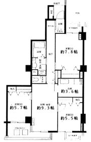 オーロヴェルデ田園調布の間取り画像