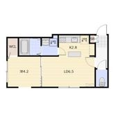 Three R 菊水(スリーアール)の間取り画像