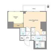 クラリティア西日暮里の間取り画像