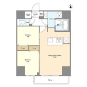 クラリティア西日暮里の間取り画像