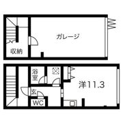 ガレージハウスK Ⅱの間取り画像