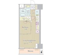 ヴェルデュール高田馬場の間取り画像