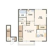 エスタシオン新町Aの間取り画像