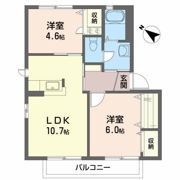 コート・アバンテBの間取り画像