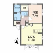 タウンコートⅡの間取り画像
