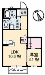 カーサヴェルージュの間取り画像