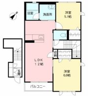 赤坂ローズガーデンの間取り画像
