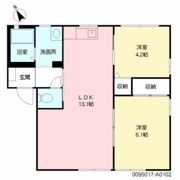 ディアスクレスト A棟の間取り画像