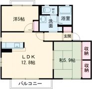 花ぞ野ローズガーデン H棟の間取り画像