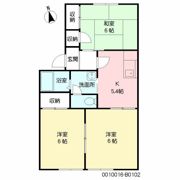 KNジャンクション B棟の間取り画像