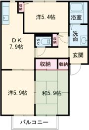 サンフラワー武蔵野台 G棟の間取り画像