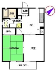 アネックス新小路の間取り画像