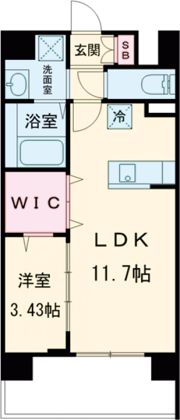 WORVE吹田江坂の間取り画像