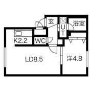ecoa豊平公園の間取り画像