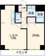 デリスガーデン女池の間取り画像