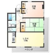 江戸屋ハイツの間取り画像