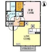 リビングタウン三橋西 Aの間取り画像