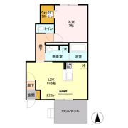 ホープライト Aの間取り画像