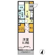 ヴェルデカーサの間取り画像