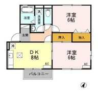 桜ハウスの間取り画像
