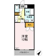 クリスタル甲府国母の間取り画像