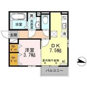 よろづや5 Bの間取り画像