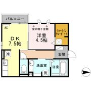 サンライフ A棟の間取り画像