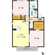 ポワール・トゥワイス Cの間取り画像
