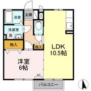 ラフィーネ Aの間取り画像