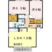 アルカディア A棟の間取り画像