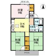 グリーンアベニューAの間取り画像