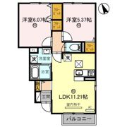 ノーブル萩の間取り画像