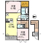 シャルム フルーレⅡの間取り画像