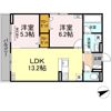サントピア新涯Ⅱの間取り画像